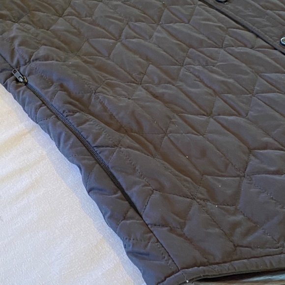 Isaora + Ghostly International Quilted Shirt Jacket Button Up Men's Size S Black - Picture 3 of 8